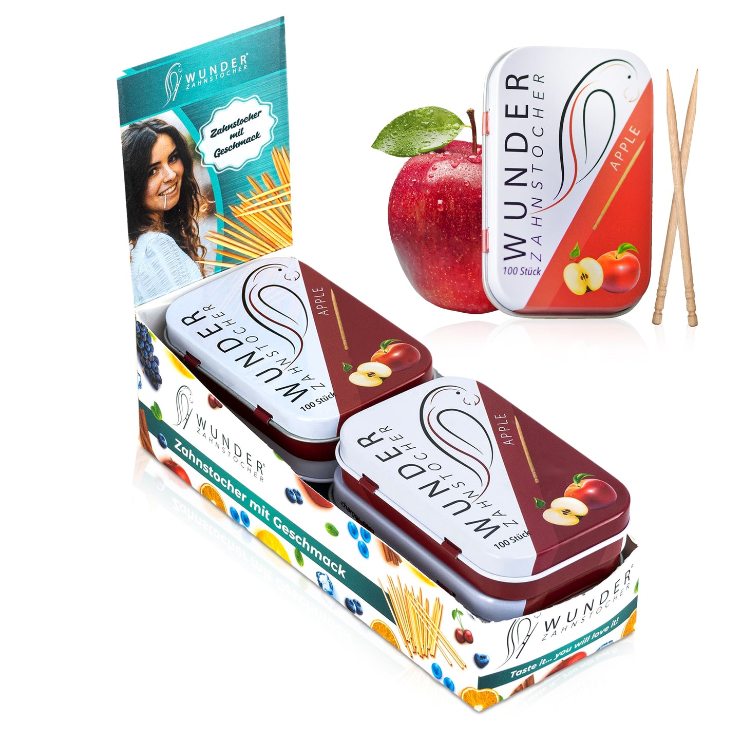 6er Display - Metalldosen