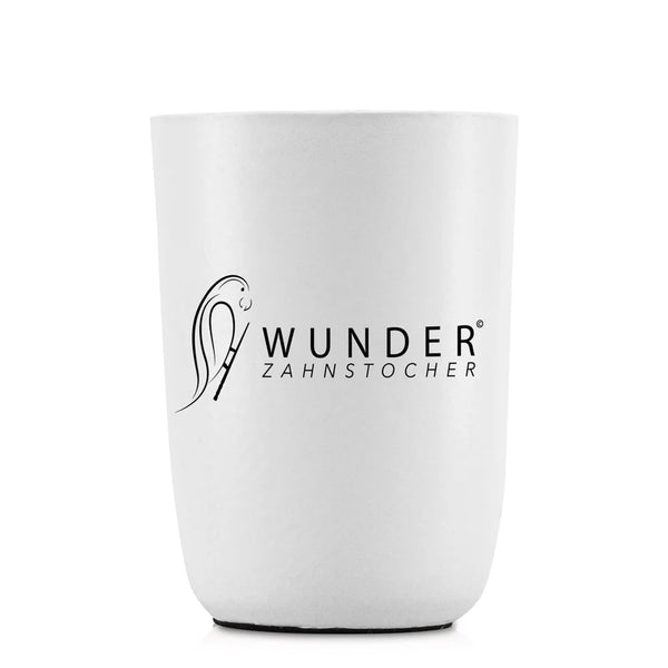 Wunder Zahnstocher – Alu-Becher für Tisch & Theke