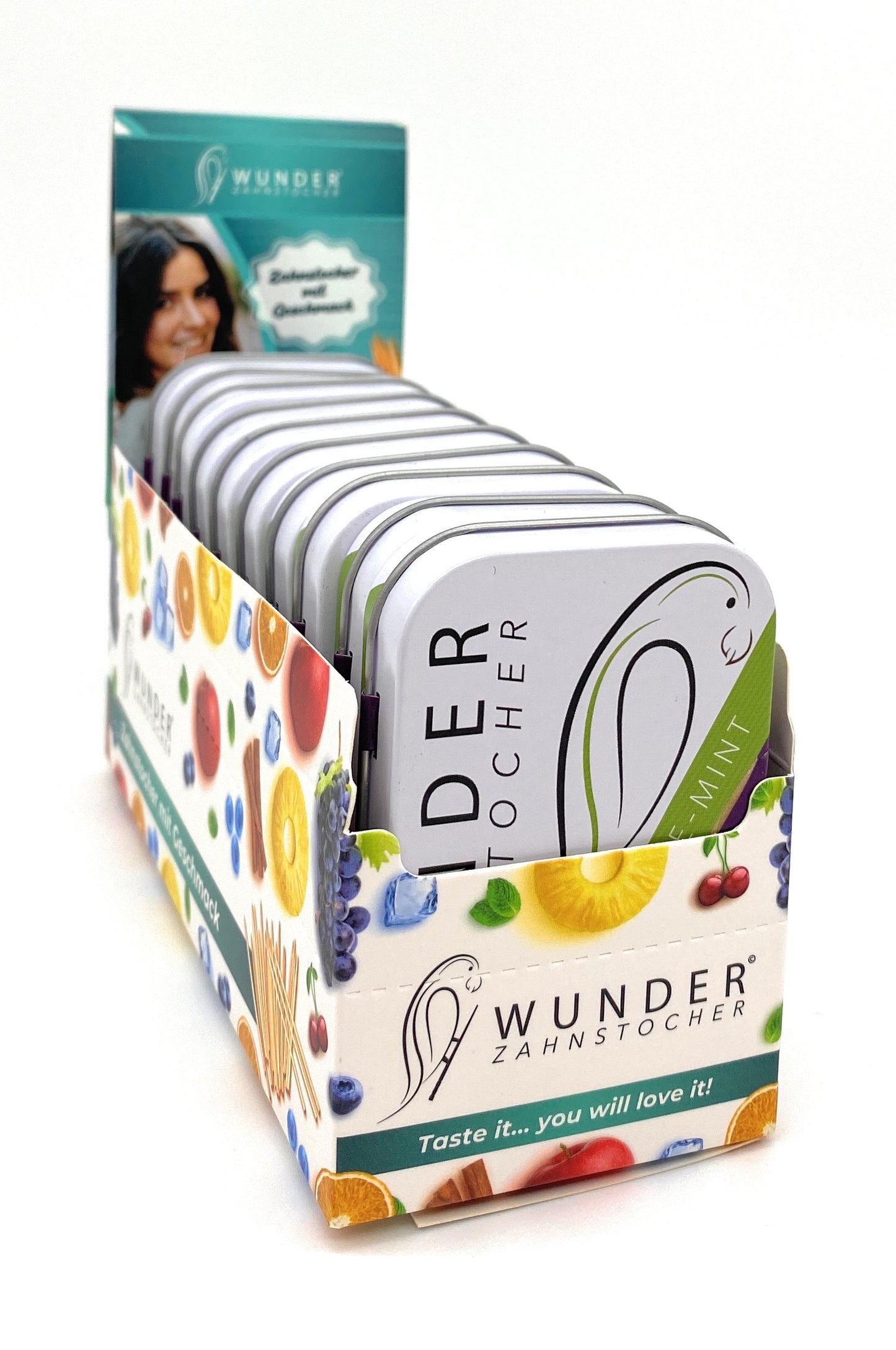 10er Display - Metalldosen