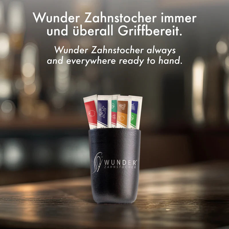 Aluminium Becher für Wunder Zahnstocher