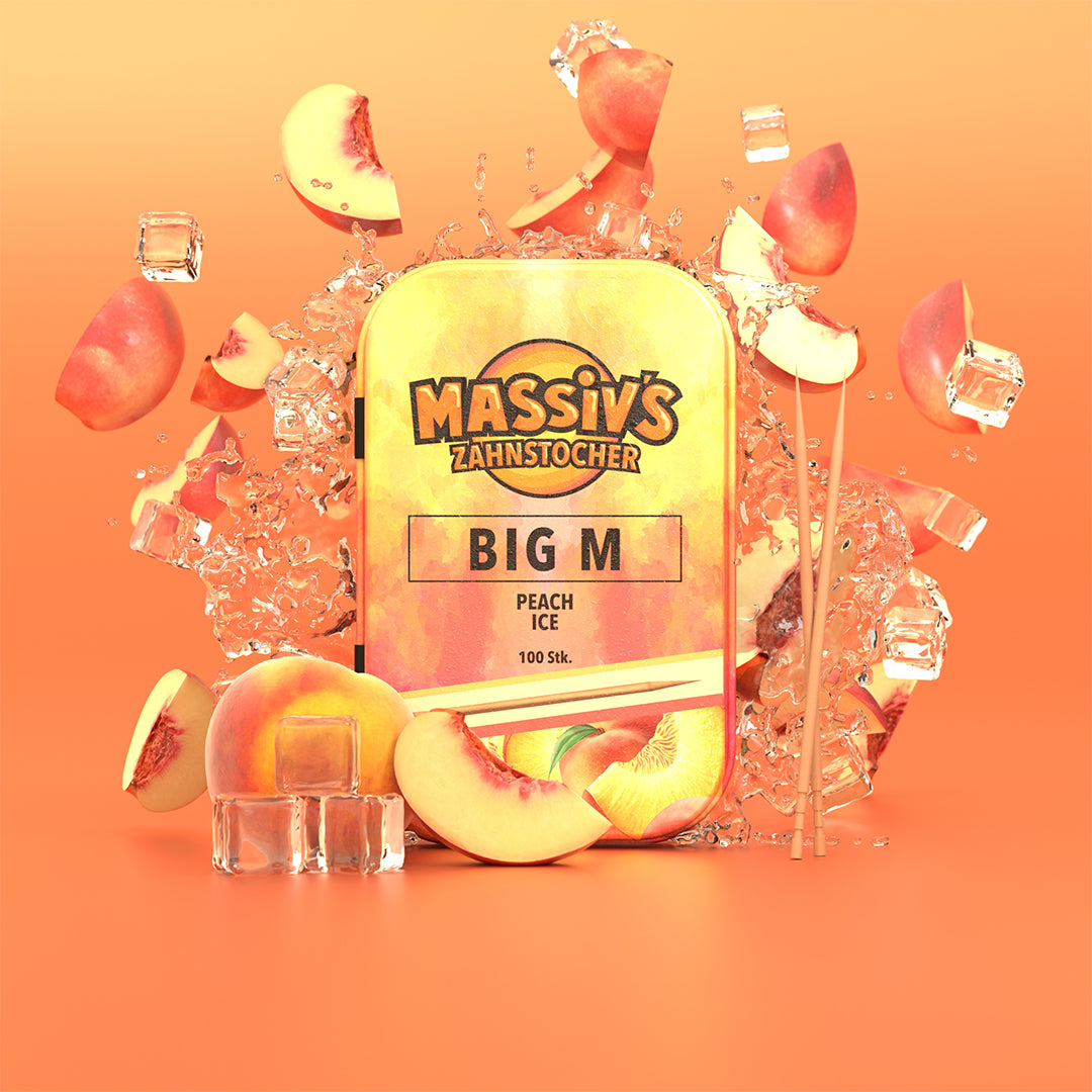 Massiv's Zahnstocher - Metalldose