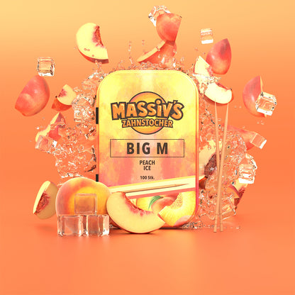 Massiv's Zahnstocher - Metalldose