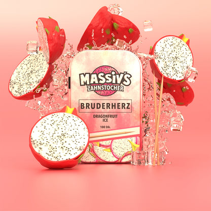 Massiv's Zahnstocher - Metalldose
