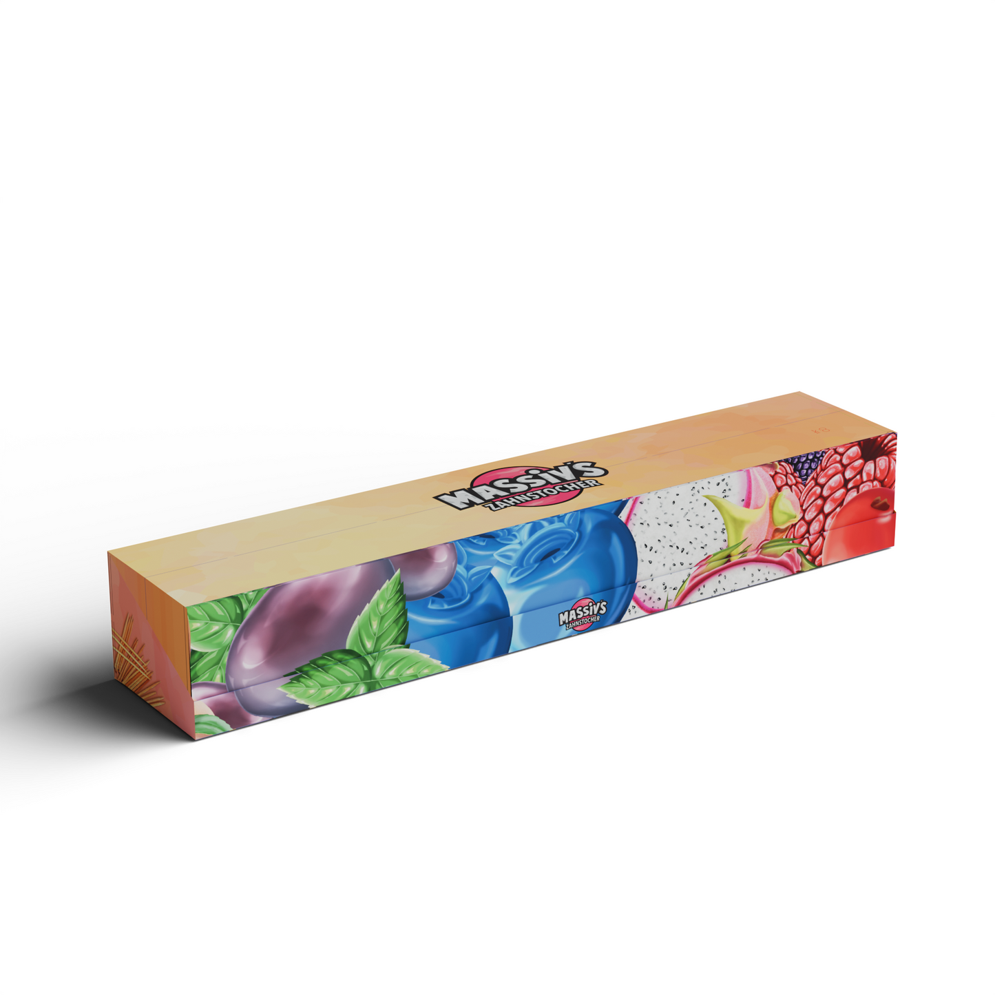 Massiv's Zahnstocher - Theken-Mix Display (50Einheiten)